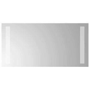 vidaXL LED koupelnov&eacute; zrcadlo Transparentn&iacute; 40 x 20 cm tvrzen&eacute; sklo