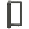 vidaXL Nohy konferenčn&iacute;ho stolku ve tvaru T, 2 ks, antracitov&eacute;, 38 x 25 x (42-43) cm, ocel