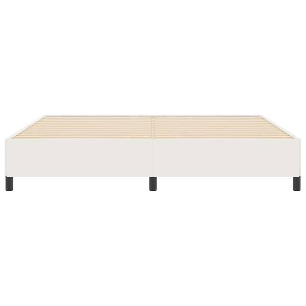 vidaXL R&aacute;m postele Kr&eacute;mov&aacute; 200 x 200 cm Sametov&aacute; tkanina