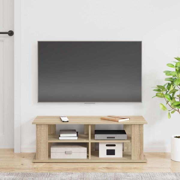 vidaXL Stojan na TV Sonoma dub 96 x 35 x 33,5 cm