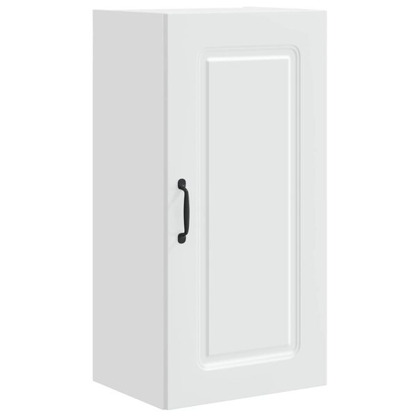 vidaXL Kuchyňsk&aacute; skř&iacute;ň Kalmar B&iacute;l&aacute; 40 x 31 x 80 cm kompozitn&iacute; dřevo