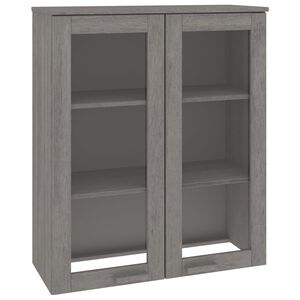 vidaXL N&aacute;stavec na komodu HAMAR světle &scaron;ed&yacute; 85 x 35 x 100 cm borovice