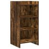 vidaXL Serv&iacute;rovac&iacute; skř&iacute;ň Kouřov&yacute; dub 40 x 36 x 80 cm Kompozitn&iacute; dřevo
