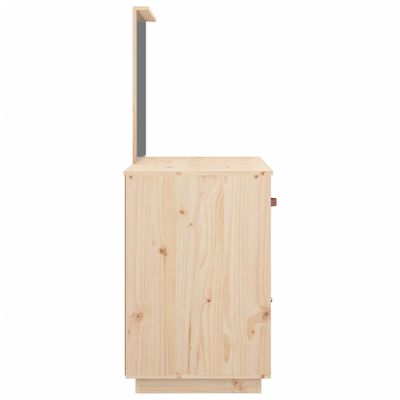 vidaXL Toaletní stolek 95 x 50 x 134 cm masivní borové dřevo