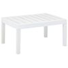 vidaXL Zahradn&iacute; stolek b&iacute;l&yacute; 78 x 55 x 38 cm plast