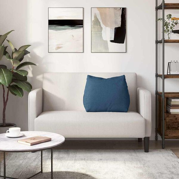 vidaXL Pol&scaron;t&aacute;ř na z&aacute;da Modr&aacute; 60 x 20 x 50 cm textil