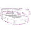 vidaXL Postel s knihovnou bez matrace b&iacute;l&aacute; 100x200 cm masivn&iacute; borovice