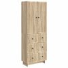 vidaXL Sada skř&iacute;něk 2 pcs 66 x 34,5 x 90 cm Kompozitn&iacute; dřevo