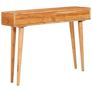 vidaXL Konzolov&yacute; stolek Hněd&aacute; 110 x 30 x 80 cm Masivn&iacute; ak&aacute;tov&eacute; dřevo