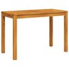 vidaXL Zahradn&iacute; j&iacute;deln&iacute; stůl 110 x 55 x 75 cm masivn&iacute; ak&aacute;ciov&eacute; dřevo