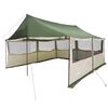 vidaXL Rodinn&yacute; stan Zelen&aacute; 450 x 400 x 265 cm Polyester a ocel