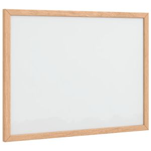 VidaXL magnetick&aacute; tabule s masivn&iacute;m borovicov&yacute;m dřevěn&yacute;m r&aacute;mem 40x30cm