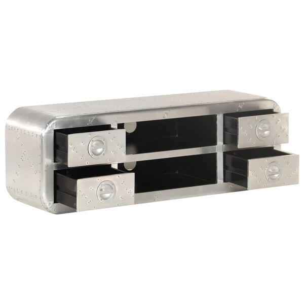 vidaXL Leteck&yacute; TV stolek vintage ve stylu letadla 120 x 30 x 40 cm