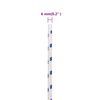 vidaXL Lodn&iacute; lano b&iacute;l&eacute; 6 mm 25 m polypropylen