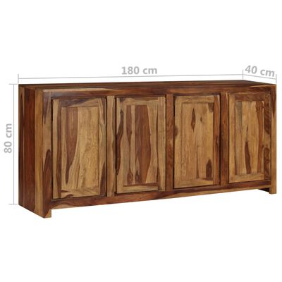 vidaXL Příborník z masivního sheeshamového dřeva 180 x 40 x 80 cm