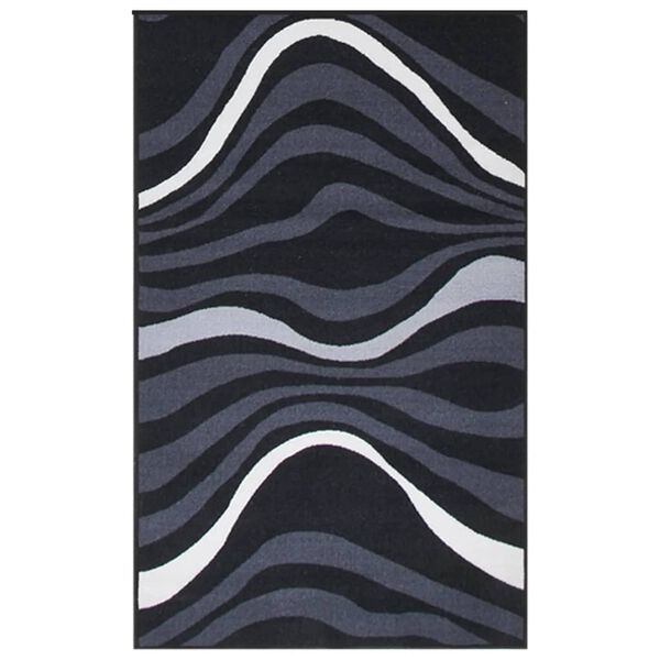 vidaXL Běhoun čern&yacute; 80 x 150 cm