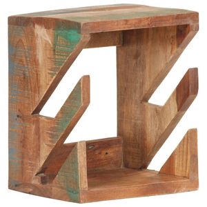 vidaXL N&aacute;stěnn&yacute; drž&aacute;k na skateboard 25 x 20 x 30 cm recyklovan&eacute; dřevo