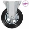 vidaXL 24 ks pevn&aacute; kolečka 160 mm