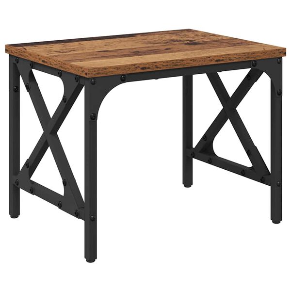 vidaXL Stojan na tisk&aacute;rnu Star&eacute; dřevo 40 x 30 x 31 cm kompozitn&iacute; dřevo