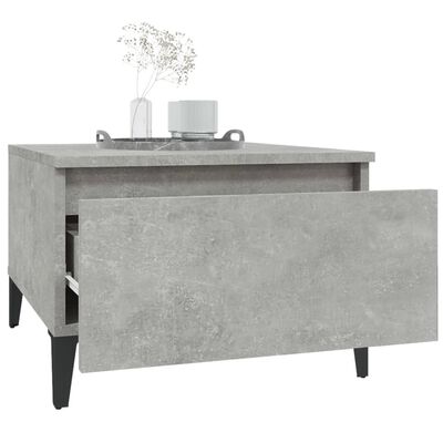 vidaXL Odkládací stolek betonově šedý 50 x 46 x 35 cm kompozitní dřevo