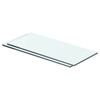 vidaXL Policov&eacute; desky 2 ks sklo čir&eacute; 40 x 12 cm