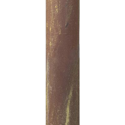 vidaXL Zahradní pergola hnědá s patinou 4 x 3 x 2,5 m železná