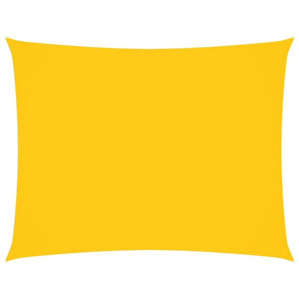 vidaXL St&iacute;n&iacute;c&iacute; plachta oxfordsk&aacute; l&aacute;tka obd&eacute;ln&iacute;kov&aacute; 5 x 7 m žlut&aacute;