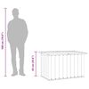 vidaXL Zahradn&iacute; &uacute;ložn&yacute; box antracitov&yacute; 109 x 67 x 65 cm