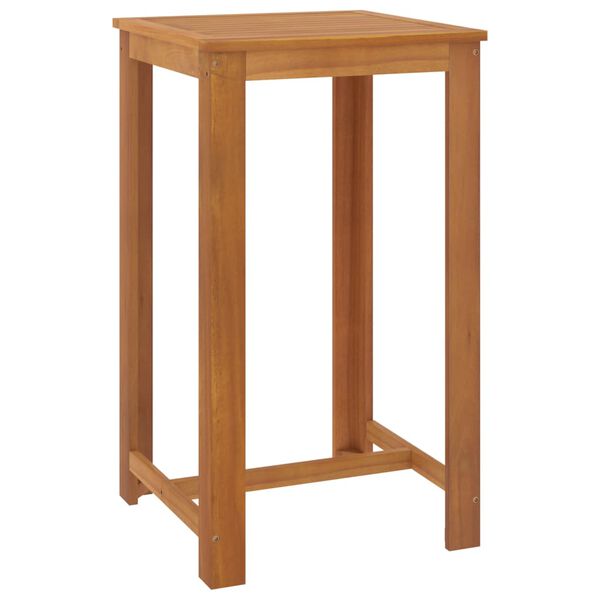 vidaXL 5dílný zahradní barový set šedý