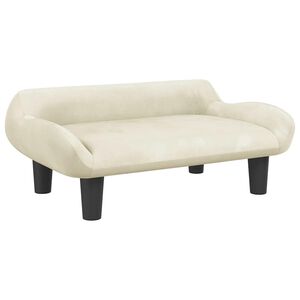 vidaXL Pel&iacute;&scaron;ek pro psy kr&eacute;mov&yacute; 70 x 40 x 24 cm samet