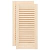 vidaXL N&aacute;bytkov&aacute; dv&iacute;řka lamelov&yacute; design 2 ks 61,5x29,5 cm borovice