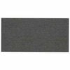 vidaXL N&aacute;stěnn&yacute; čeln&iacute;k 12 ks 60 x 30 cm Tmavě &scaron;ed&aacute; textil
