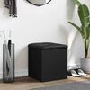 vidaXL &Uacute;ložn&aacute; lavice čern&aacute; 42 x 42 x 45 cm kompozitn&iacute; dřevo