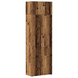 vidaXL &Uacute;ložn&aacute; skř&iacute;ňka 2 pcs Star&eacute; dřevo 70 x 42,5 x 225 cm