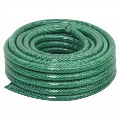 vidaXL Zahradní hadice zelená 0,9" 10 m PVC