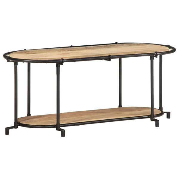 vidaXL TV stolek 100 x 42 x 40 cm masivní hrubé mangovníkové dřevo