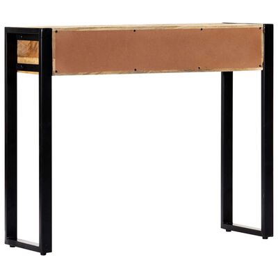 vidaXL Konzolový stolek 90 x 30 x 75 cm masivní mangovníkové dřevo