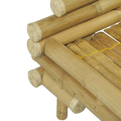 vidaXL Rám postele bambus 140 x 200 cm