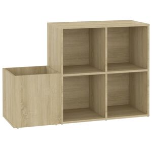vidaXL Botn&iacute;k do předs&iacute;ně dub sonoma 105x35,5x70 cm kompozitn&iacute; dřevo