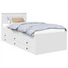 vidaXL Daybed se z&aacute;suvkou B&iacute;l&aacute; a čern&aacute; 90 x 200 cm kompozitn&iacute; dřevo