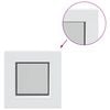 vidaXL Okno do sklepa RISOR 30 x 30 cm PVC a sklo