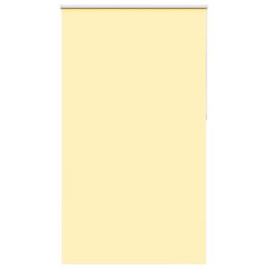 vidaXL Roleta zatemňovac&iacute; žlut&aacute; &scaron;&iacute;řka l&aacute;tky 131,6 cm polyester