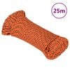 vidaXL Lodn&iacute; lano oranžov&eacute; 3 mm 25 m polypropylen