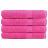 vidaXL Premium ručn&iacute;ky SOLUND 4 ks růžov&eacute; 80 x 200 cm 600 g/m&sup2;