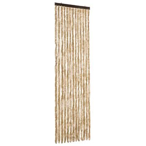 vidaXL Z&aacute;věs proti hmyzu b&eacute;žov&yacute; 56 x 185 cm Chenille