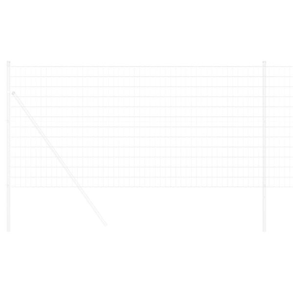 vidaXL Euro plot Stříbrná 1.4 x 10 m Horko pozinkovaná železo