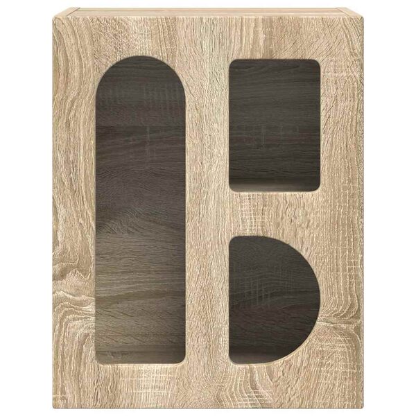 vidaXL Nočn&iacute; stolek Sonoma dub 40 x 35 x 50 cm kompozitn&iacute; dřevo