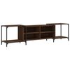 vidaXL TV skř&iacute;ňka hněd&yacute; dub 203 x 37 x 50 cm kompozitn&iacute; dřevo
