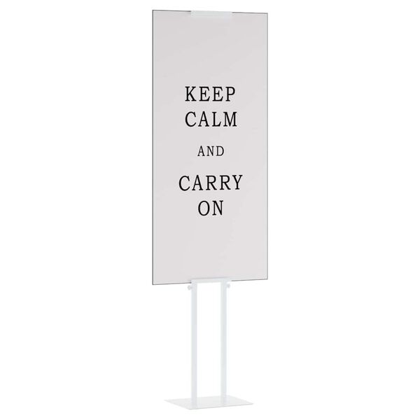 vidaXL St&aacute;nky pro veletrhy B&iacute;l&aacute; 30 x 24 x 214 cm Ocel