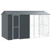vidaXL Ptač&iacute; klec Antracit 430 x 208 x 247 cm Pozinkovan&aacute; ocel